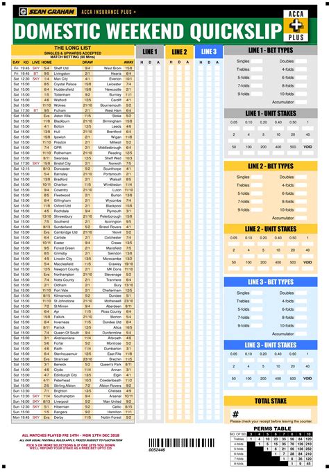 sean graham coupons|sean graham bookmakers football betting.